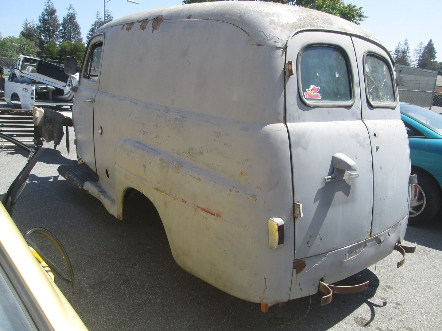 1949 Ford Panel body repairs Ford Truck Enthusiasts Forums